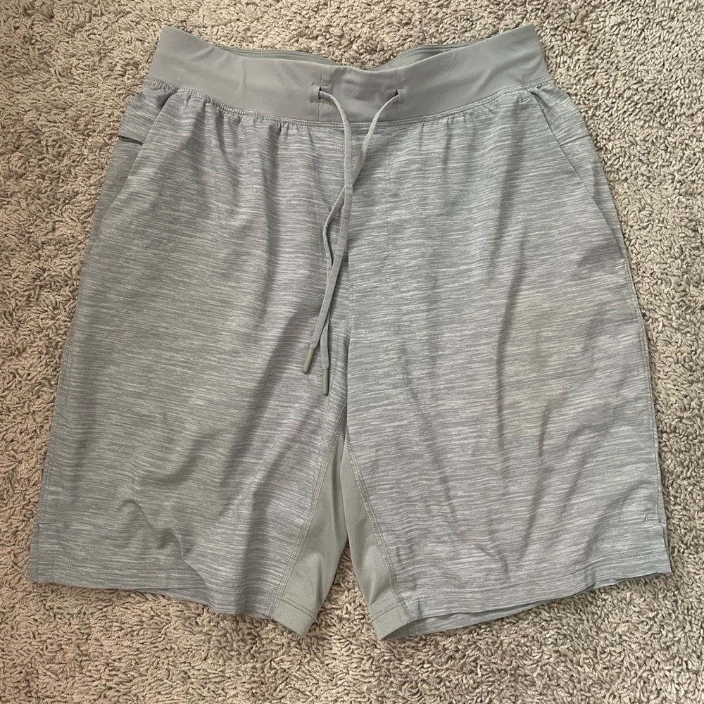 Gray Lulu Lemon Athletic Shorts